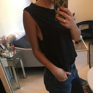 Black Everlane Muscle tank